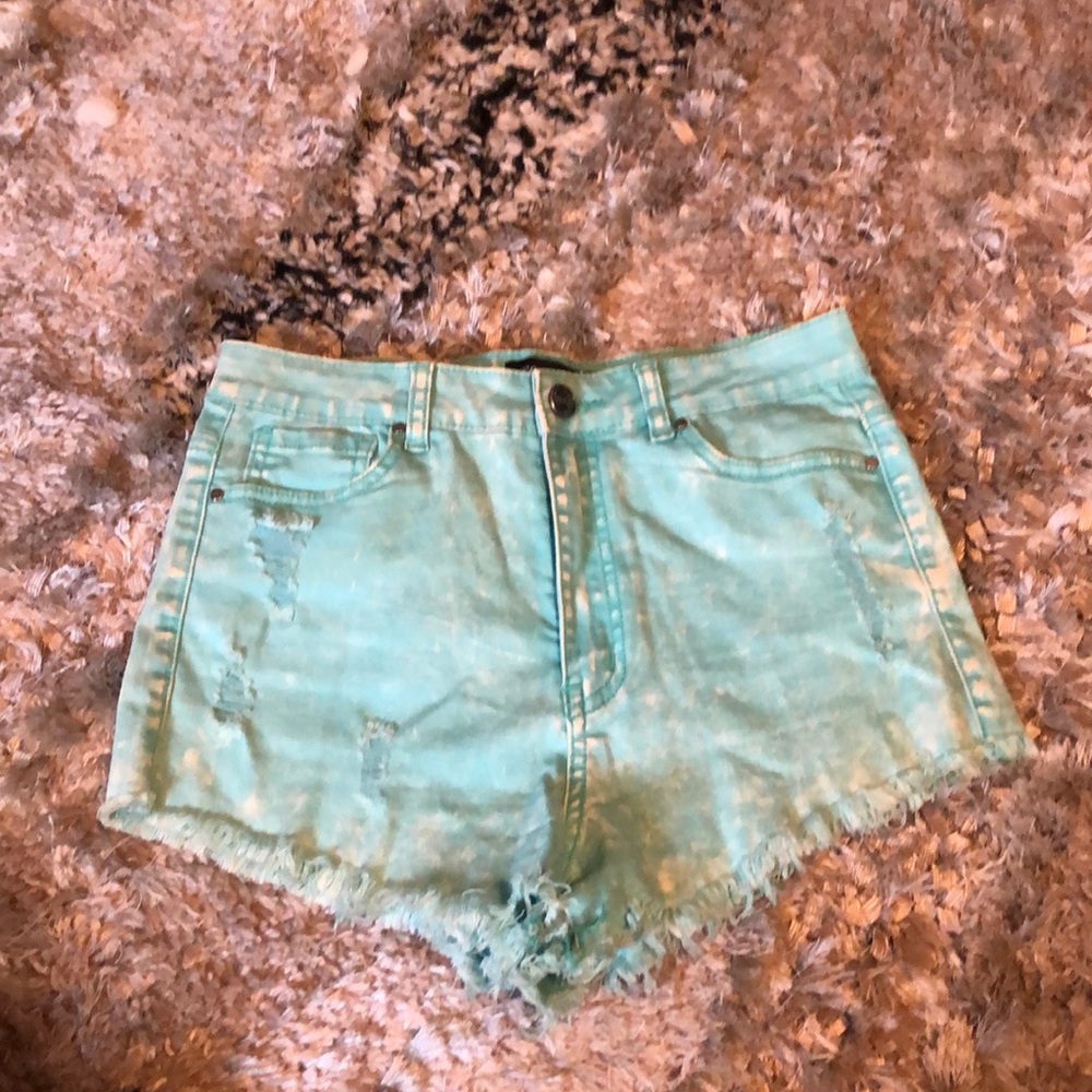 Blue shorts